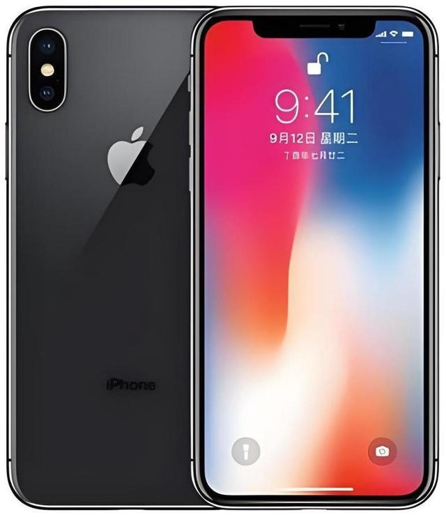 Alt view image 3 of 4 - Apple iPhone X 64GB Space Gray Network Unlocked Smartphone-Grade A