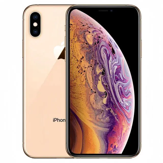 Alt view image 2 of 3 - Apple iPhone Xs Max 256GB Fully Unlocked - Gold-Grade A