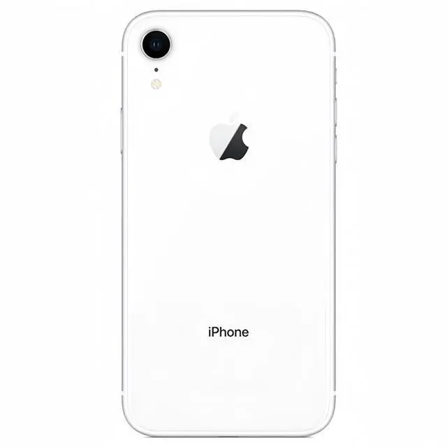 Alt view image 2 of 3 - Apple iPhone XR 64GB White Fully Unlocked-Grade A