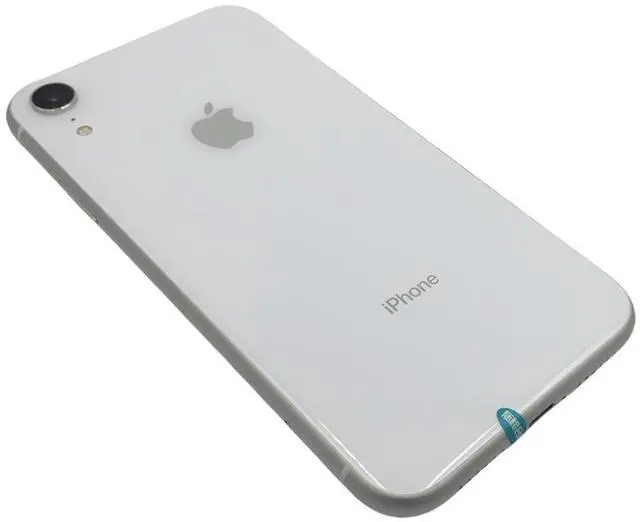 Alt view image 3 of 3 - Apple iPhone XR 64GB White Fully Unlocked-Grade A