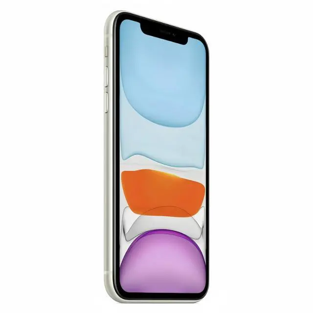 Alt view image 2 of 3 - Apple iPhone 11 128GB Fully Unlocked Smartphone-White(Grade A)