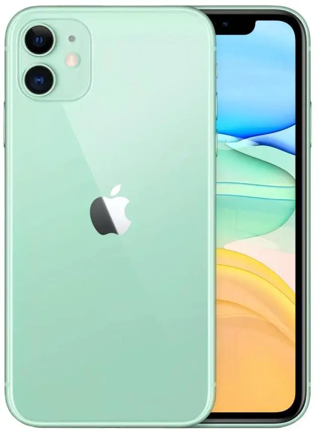 Alt view image 3 of 3 - Apple iPhone 11 64GB Fully Unlocked Smartphone-Green(Grade A)