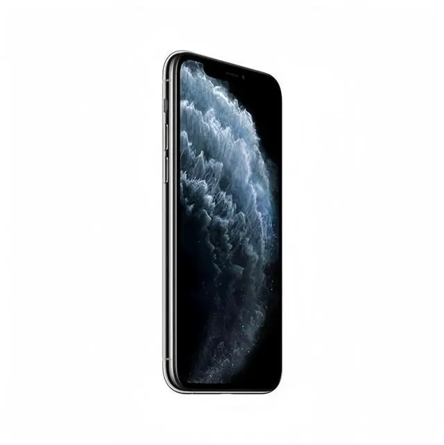 Alt view image 2 of 3 - Apple iPhone 11Pro 64GB Fully Unlocked Smartphone-Silver-Excellent