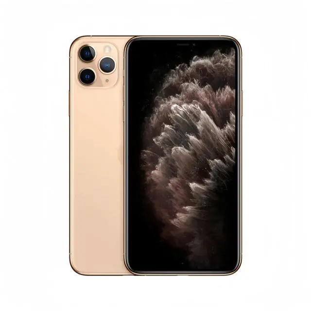 Alt view image 2 of 4 - Apple iPhone 11 Pro Max 64GB Fully Unlocked - Gold(Grade A)