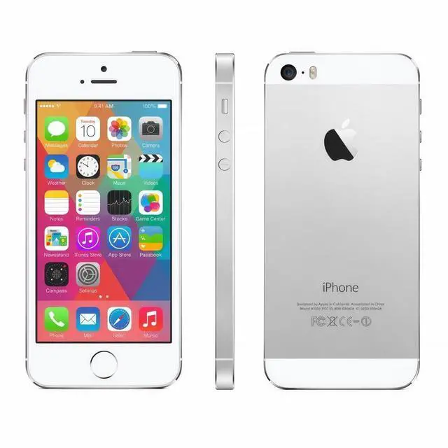 Main image of Refurbished Apple iPhone 5s 16GB Silver Smartphone Unlocked iOS 12.5.8 Mobile Phone