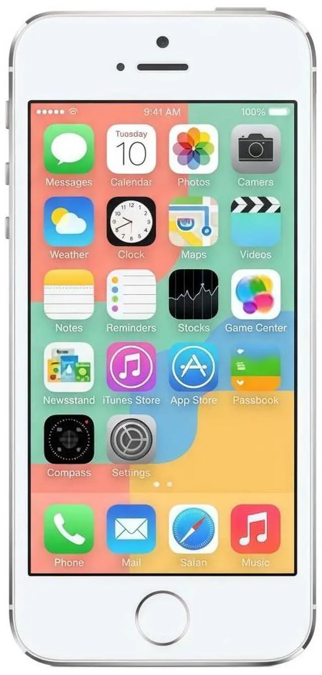 Alt view image 2 of 7 - Refurbished Apple iPhone 5s 16GB Silver Smartphone Unlocked iOS 12.5.8 Mobile Phone