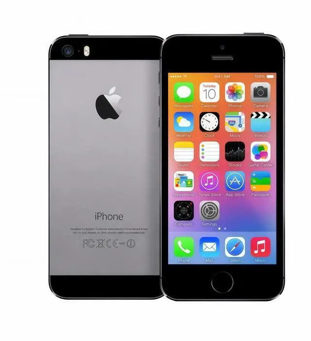 Main image of Refurbished Apple iPhone 5s 16GB Space Gray Unlocked Smartphone, 4.0" LCD Retina Display, A7 Chip