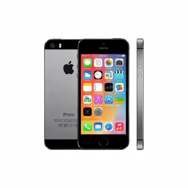 Main image of Refurbished Apple iPhone 5s 32GB Space Gray Unlocked Smartphone, 4.0" LCD Retina Display, A7 Chip