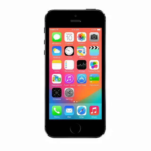 Alt view image 2 of 7 - Refurbished Apple iPhone 5s 32GB Space Gray Unlocked Smartphone, 4.0" LCD Retina Display, A7 Chip