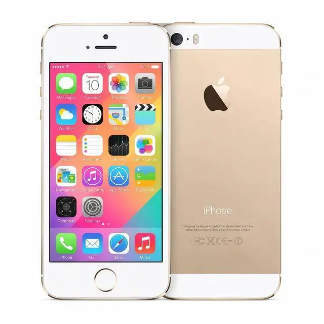 Main image of Refurbished Apple iPhone 5s 32GB Gold Unlocked Smartphone, 4.0" LCD Retina Display, A7 Chip