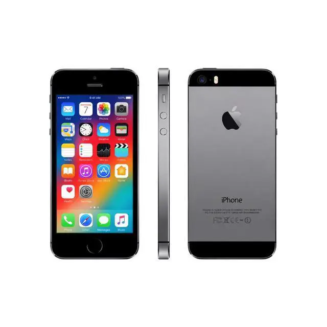 Main image of Refurbished Apple iPhone 5s 64GB Space Gray Unlocked Smartphone, 4.0" LCD Retina Display, A7 Chip