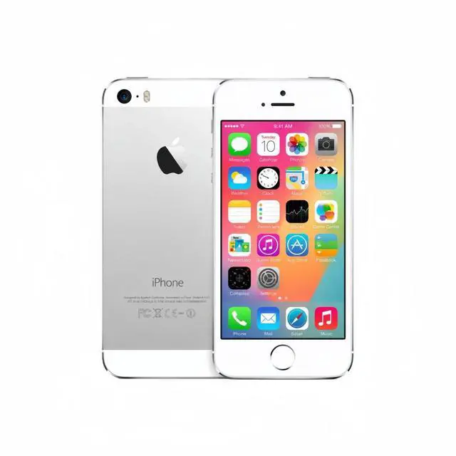 Main image of Refurbished Apple iPhone 5s 64GB Silver Unlocked Smartphone, 4.0" LCD Retina Display, A7 Chip