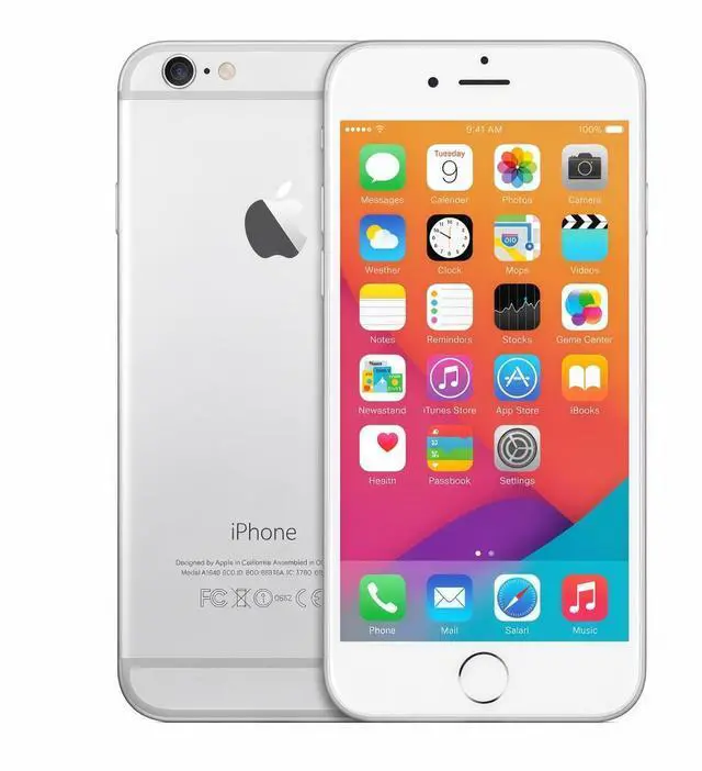 Main image of Refurbished Apple iPhone 6 16GB Silver Unlocked Smartphone, 4.7" LCD Retina Display, A8 Chip