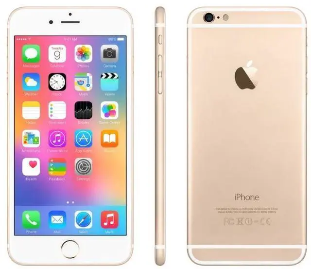Main image of Refurbished Apple iPhone 6 64GB Gold Unlocked Smartphone, 4.7" LCD Retina Display, A8 Chip