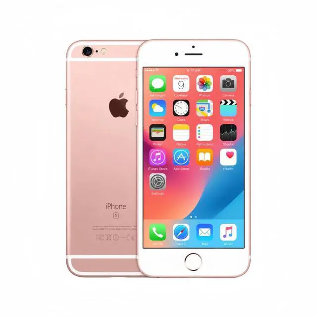 Main image of Refurbished Apple iPhone 6s 16GB Rose Gold Unlocked Smartphone, 4.7" Retina HD Display, A9 Chip, iOS Cell Phone