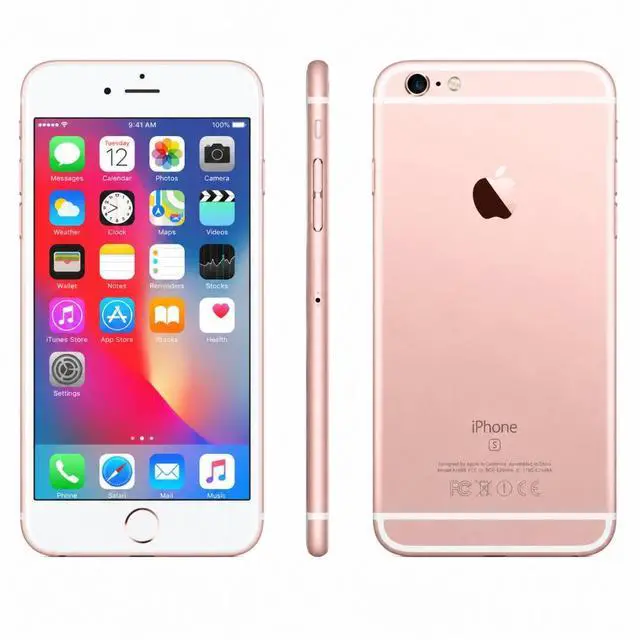 Alt view image 3 of 7 - Refurbished Apple iPhone 6s 16GB Rose Gold Unlocked Smartphone, 4.7" Retina HD Display, A9 Chip, iOS Cell Phone