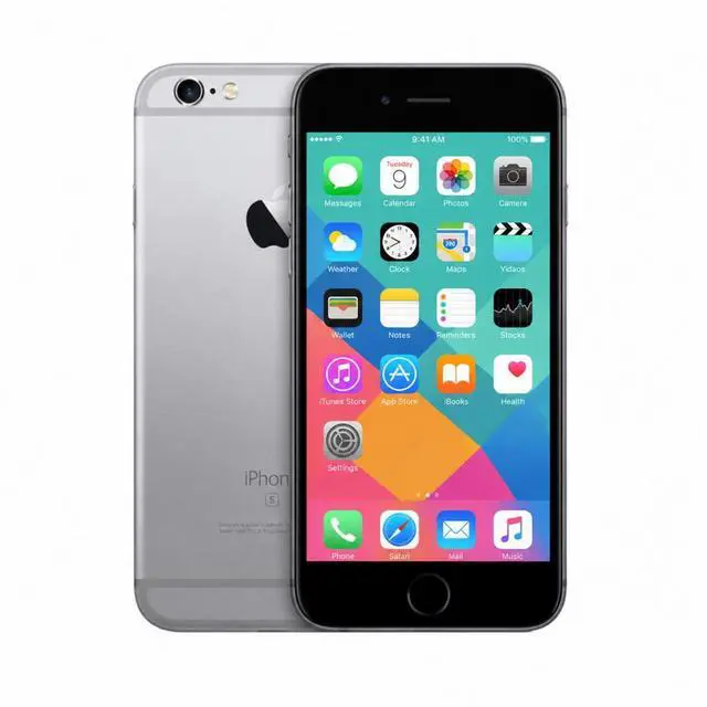 Main image of Refurbished Apple iPhone 6s 16GB Space Gray Unlocked Smartphone, 4.7" Retina HD Display, A9 Chip, iOS Cell Phone