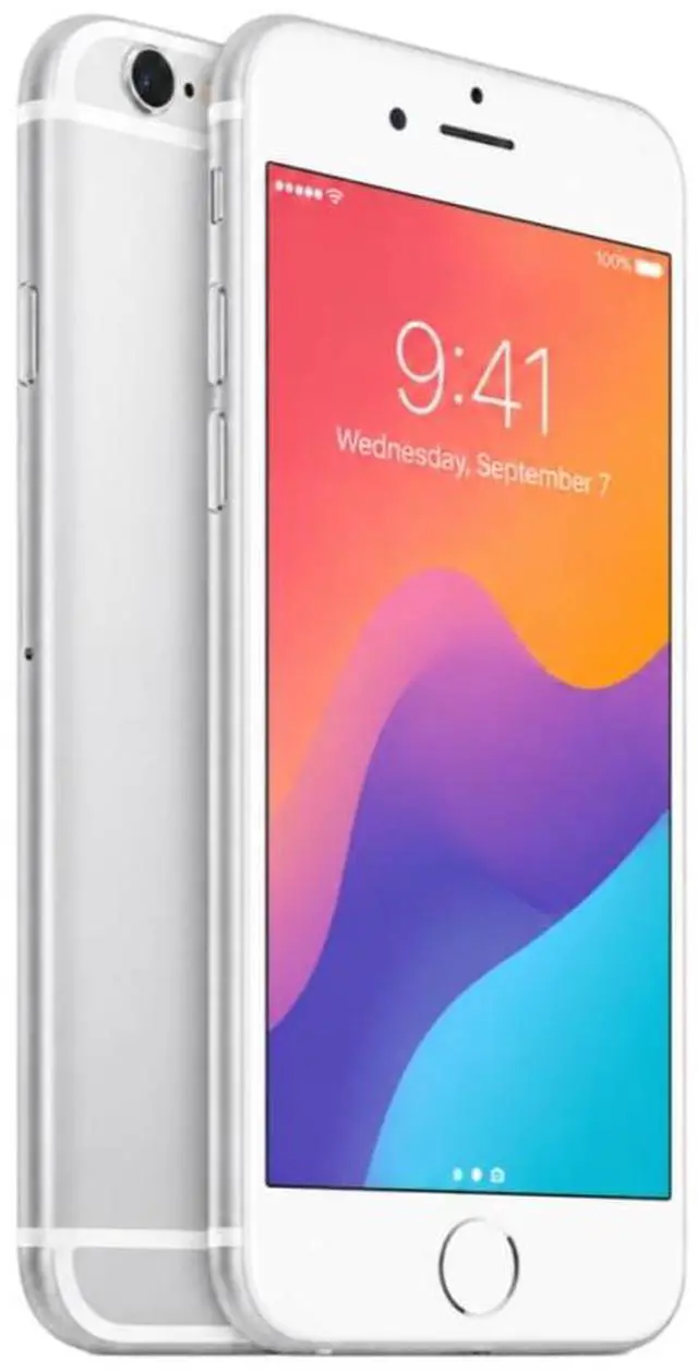 Main image of Refurbished Apple iPhone 6s 64GB Silver Unlocked Smartphone, 4.7" Retina HD Display, A9 Chip, iOS Cell Phone