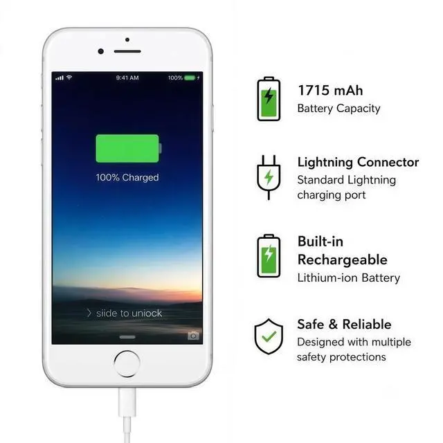 Alt view image 5 of 7 - Refurbished Apple iPhone 6s 64GB Silver Unlocked Smartphone, 4.7" Retina HD Display, A9 Chip, iOS Cell Phone