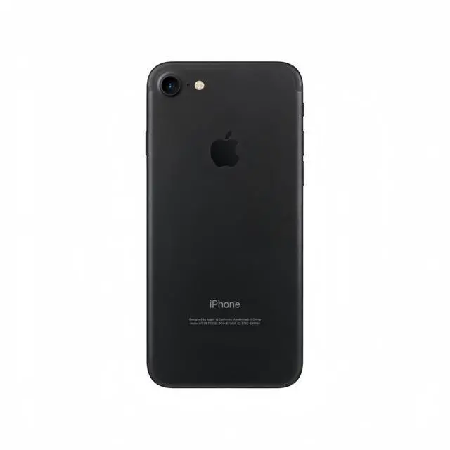 Alt view image 3 of 7 - Refurbished Apple iPhone 7 128GB Matte Black Unlocked Smartphone, 4.7" Retina HD Display, A10 Fusion Chip, iOS Cell Phone