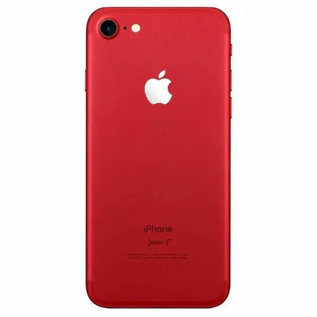Alt view image 3 of 7 - Refurbished Apple iPhone 7 32GB Red Unlocked Smartphone, 4.7" Retina HD Display, A10 Fusion Chip, iOS Cell Phone