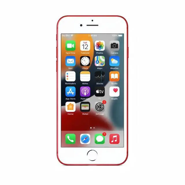 Alt view image 2 of 7 - Refurbished Apple iPhone 7 32GB Red Unlocked Smartphone, 4.7" Retina HD Display, A10 Fusion Chip, iOS Cell Phone