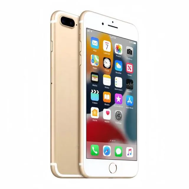 Alt view image 3 of 5 - Refurbished Apple iPhone 7 Plus 128GB Gold Unlocked Smartphone, 5.5" Retina HD Display, A10 Fusion Chip, Dual Camera, iOS Cell Phone