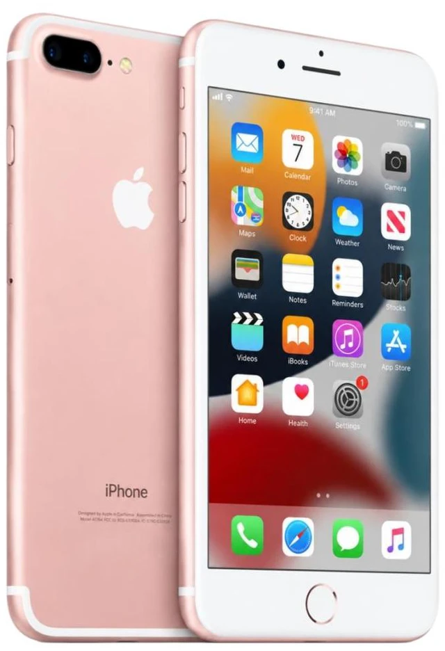 Alt view image 2 of 5 - Refurbished Apple iPhone 7 Plus 32GB Rose Gold Unlocked Smartphone, 5.5" Retina HD Display, A10 Fusion Chip, Dual Camera, iOS Cell Phone