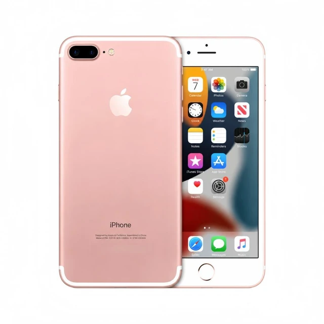 Alt view image 5 of 5 - Refurbished Apple iPhone 7 Plus 32GB Rose Gold Unlocked Smartphone, 5.5" Retina HD Display, A10 Fusion Chip, Dual Camera, iOS Cell Phone