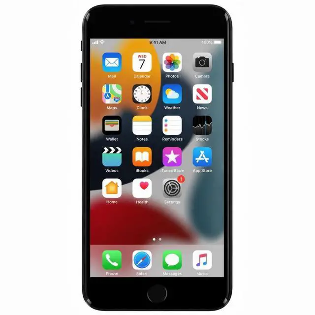 Alt view image 3 of 5 - Refurbished Apple iPhone 7 Plus 32GB Matte Black Unlocked Smartphone, 5.5" Retina HD Display, A10 Fusion Chip, Dual Camera, iOS Cell Phone