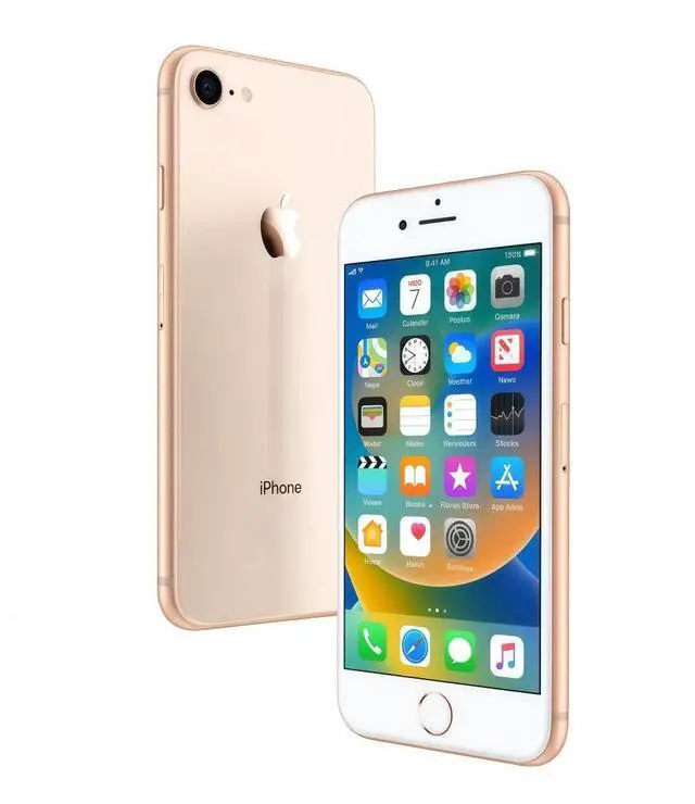 Alt view image 2 of 5 - Refurbished Apple iPhone 8 64GB Gold Unlocked Smartphone, 4.7" Retina HD Display, A11 Bionic Chip, iOS Cell Phone