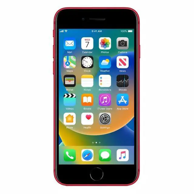 Alt view image 3 of 5 - Refurbished Apple iPhone 8 64GB Red Unlocked Smartphone, 4.7" Retina HD Display, A11 Bionic Chip, iOS Cell Phone