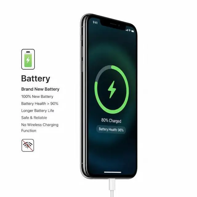 Alt view image 6 of 7 - Apple iPhone 11 Pro Unlocked Smartphone 64GB Silver 5.8 Inch Display A13 Bionic Chip 12MP Triple Camera No Contract Single Unit
