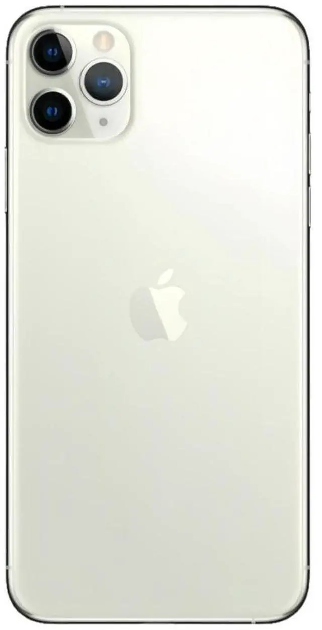 Alt view image 4 of 7 - Apple iPhone 11 Pro Max Unlocked Smartphone 256GB Silver 6.5 Inch Display A13 Bionic Chip 12MP Triple Camera No Contract Single Unit