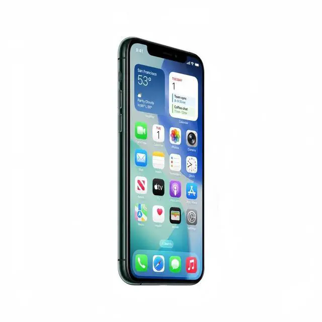 Alt view image 2 of 7 - Apple iPhone 11 Pro Unlocked Smartphone 256GB Midnight Green 5.8 Inch Display A13 Bionic Chip 12MP Triple Camera No Contract Single Unit