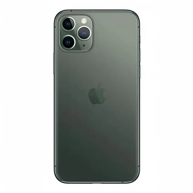 Alt view image 3 of 7 - Apple iPhone 11 Pro Unlocked Smartphone 256GB Midnight Green 5.8 Inch Display A13 Bionic Chip 12MP Triple Camera No Contract Single Unit