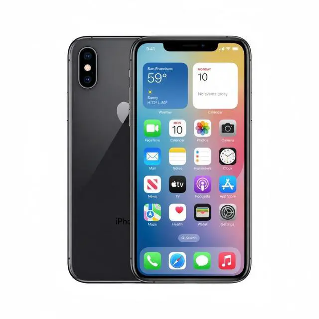 Alt view image 3 of 6 - Apple iPhone Xs Max Unlocked Smartphone 64GB Space Gray 6.5 Inch Display A12 Bionic Chip 12MP Dual Camera No Contract Single Unit