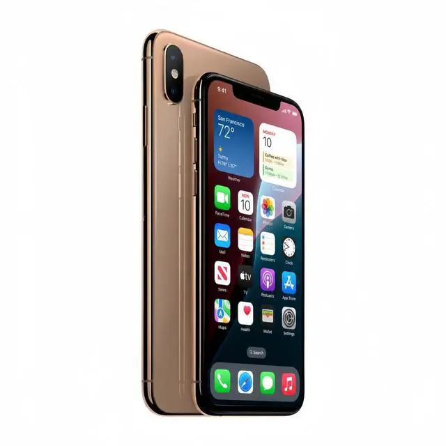 Alt view image 2 of 6 - Apple iPhone Xs Max Unlocked Smartphone 64GB Gold 6.5 Inch Display A12 Bionic Chip 12MP Dual Camera No Contract Single Unit