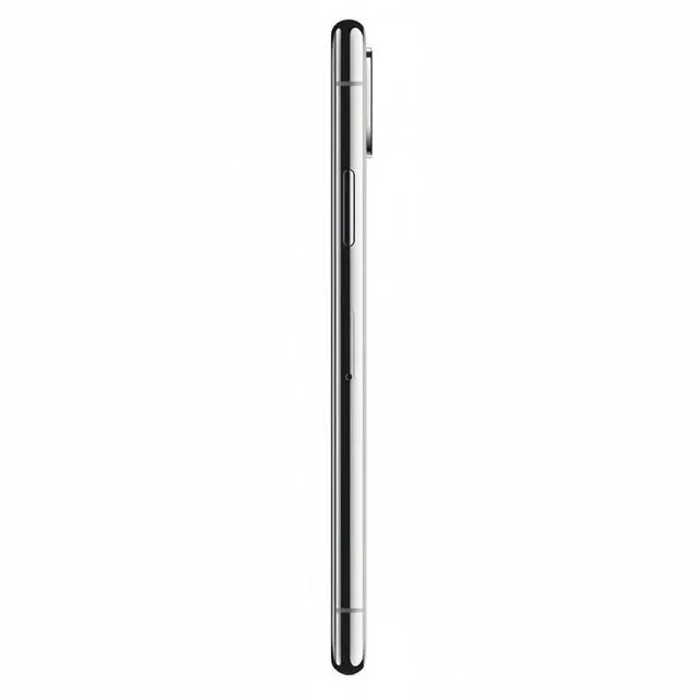 Alt view image 5 of 6 - Refurbished Apple iPhone X 64GB Silver Unlocked Smartphone, 5.8" Super Retina OLED Display, A11 Bionic Chip, Face ID, iOS Cell Phone