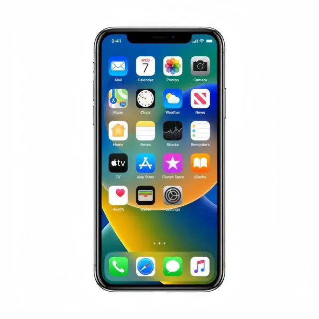 Alt view image 3 of 6 - Refurbished Apple iPhone X 64GB Silver Unlocked Smartphone, 5.8" Super Retina OLED Display, A11 Bionic Chip, Face ID, iOS Cell Phone