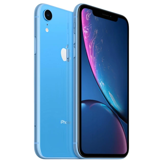 Alt view image 3 of 5 - Apple iPhone XR 64GB Blue Refurbished Unlocked Phone, 6.1-inch Display, A12 Bionic Processor, Face ID, iOS Smartphone