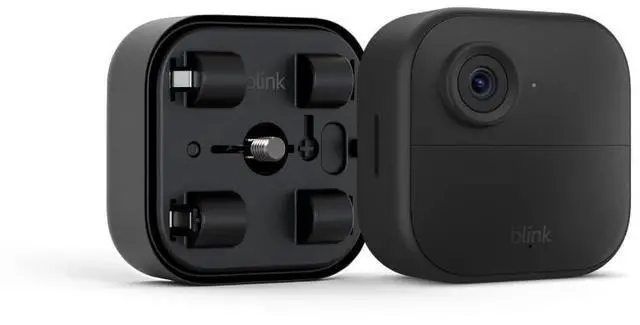 Alt view image 2 of 6 - Blink Outdoor 4 (newest model) + Battery Extension Pack  Four-year battery wireless smart security camera, two-way audio, HD live view, enhanced motion detection  Add-on cam (Sync Module required)
