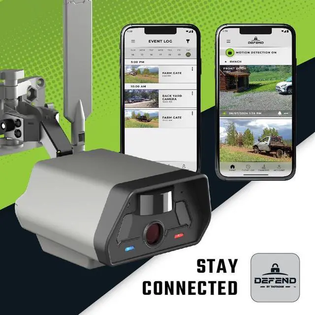 Alt view image 7 of 7 - TACTACAM Defend Cellular Security Camera