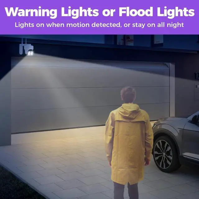 Alt view image 7 of 7 - XMARTO WYS3084-1TB WiFi PTZ Security Camera System 4-Pack + 4pcs BC4-SP Wire-Free Solar Security Cameras Bundle