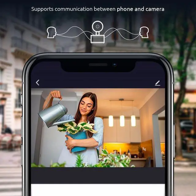 Alt view image 6 of 7 - Nexxt Solutions Smart Wi-Fi Indoor Pan and Tilt Camera - 2K HD, Motion Detection, Night Vision, Two-Way Audio, Remote Access Alexa & Google Home Compatible | Camara de Seguridad