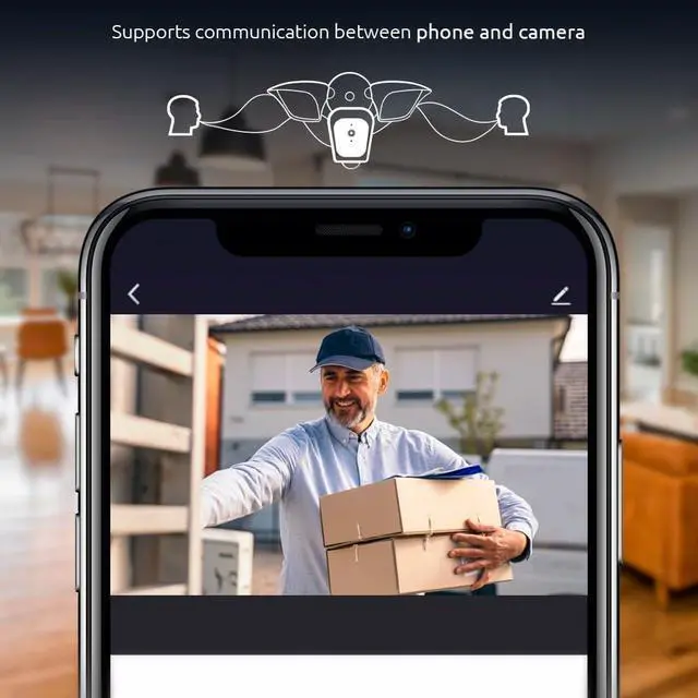Alt view image 2 of 4 - NEXXT Smart Wi-Fi Floodlight Camera - Outdoor Security, 2500 Lumens, 2K 150° View, Weather Resistant, Motion Detection, Night Vision, App Control | Camara de Seguridad