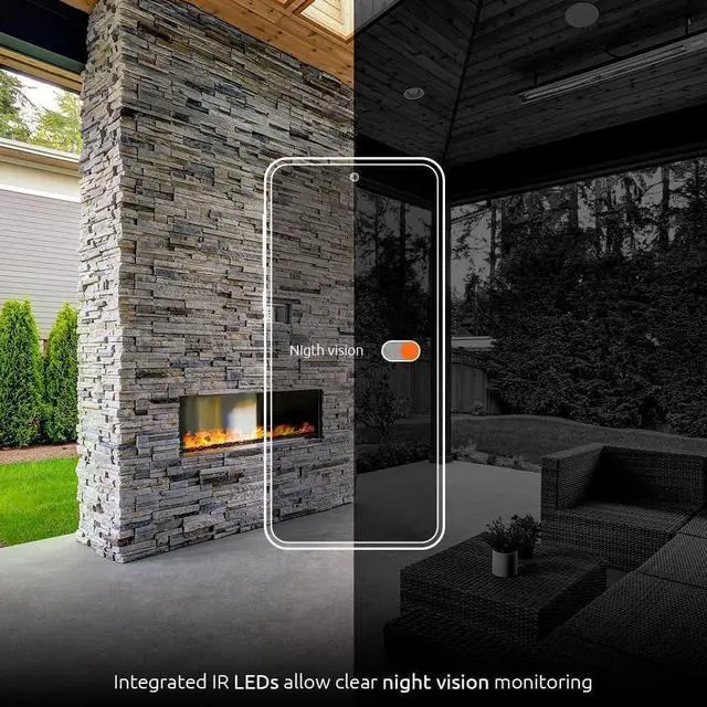 Alt view image 4 of 4 - NEXXT Smart Wi-Fi Floodlight Camera - Outdoor Security, 2500 Lumens, 2K 150° View, Weather Resistant, Motion Detection, Night Vision, App Control | Camara de Seguridad