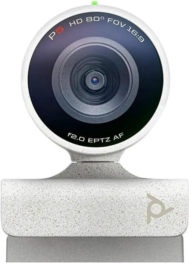 Alt view image 3 of 4 - Plantronics Poly - Studio P5 Webcam with Voyager 4220 UC Headset Kit Polycom - 1080p HD Professional Video Conferencing Camera & Stereo Bluetooth Wireless Headset - Certified for Zoom & Teams