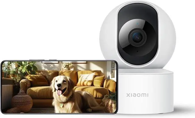 Main image of Xiaomi Mi 360° Home Security Camera 1080p, 360° Panoramic View, Full Protection 1080p, High Definition, Infrared Night Vision, AI Human Detection, White