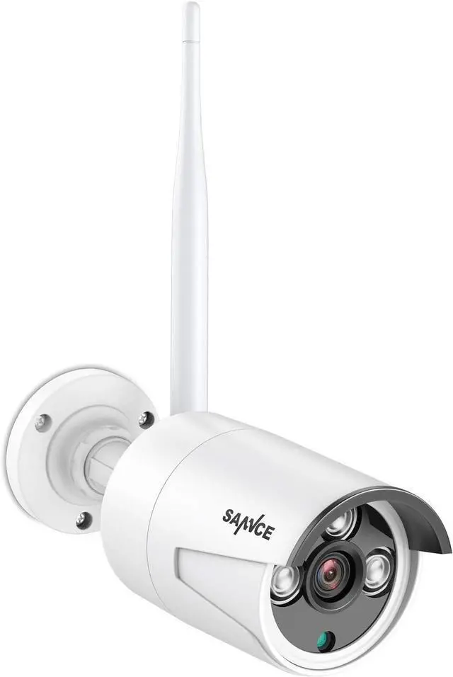 Alt view image 3 of 7 - SANNCE 3.0MP Wireless CCTV Camera, Outdoor Weatherproof Metal Expandable Camera for N48WHE-V1(5MP NVR)(2pcs)